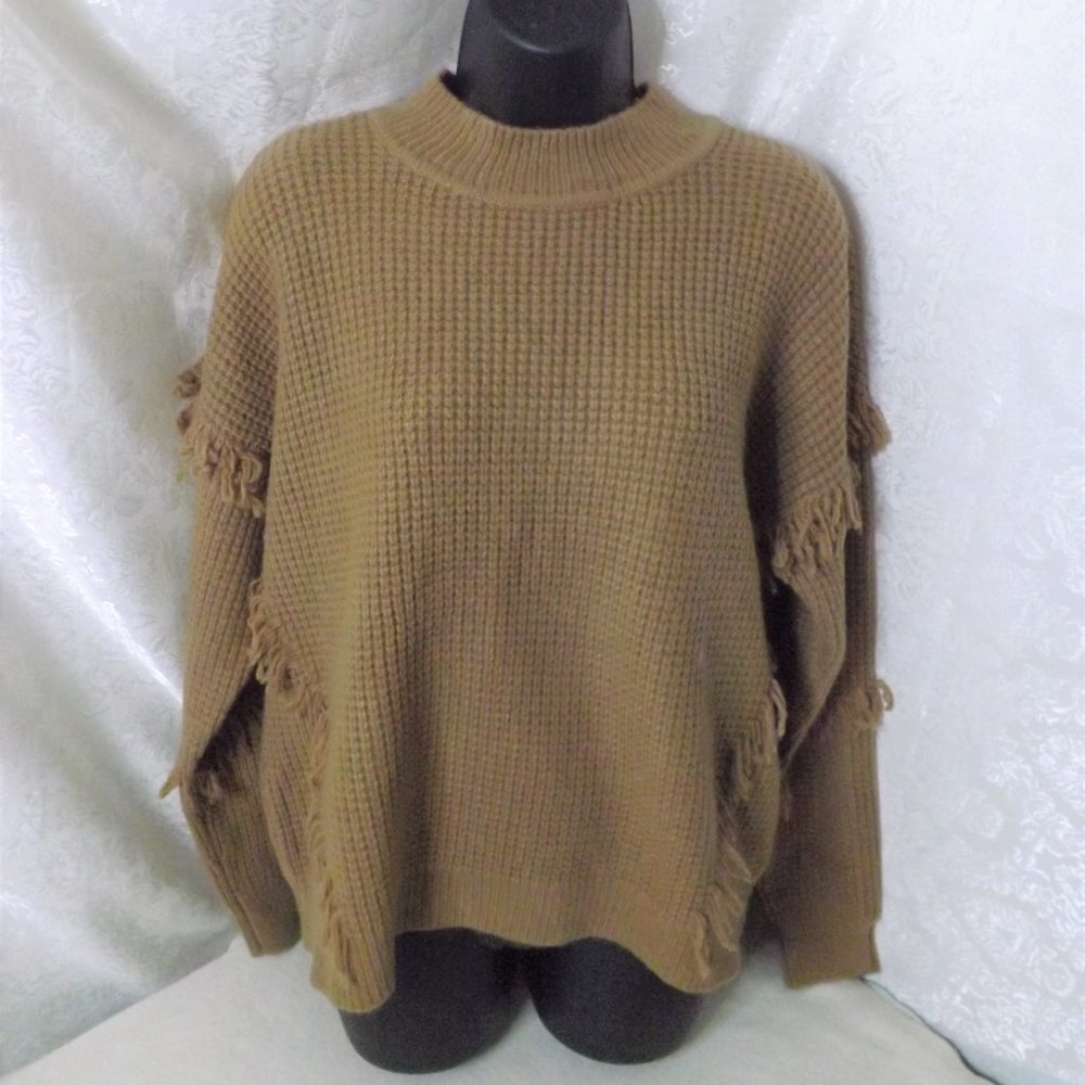 Michael Kors Fringe Sweater- Women Large